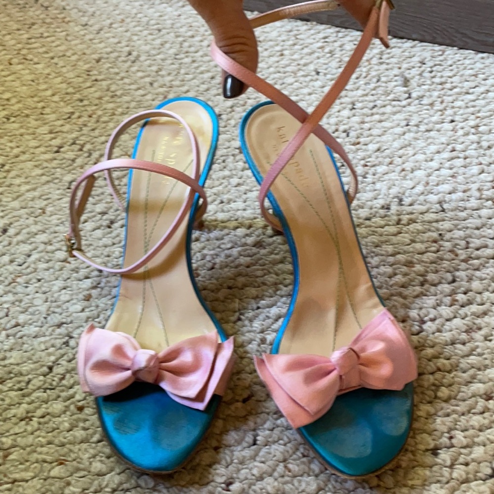 Kate Spade Silk Ankle Strap Sandal